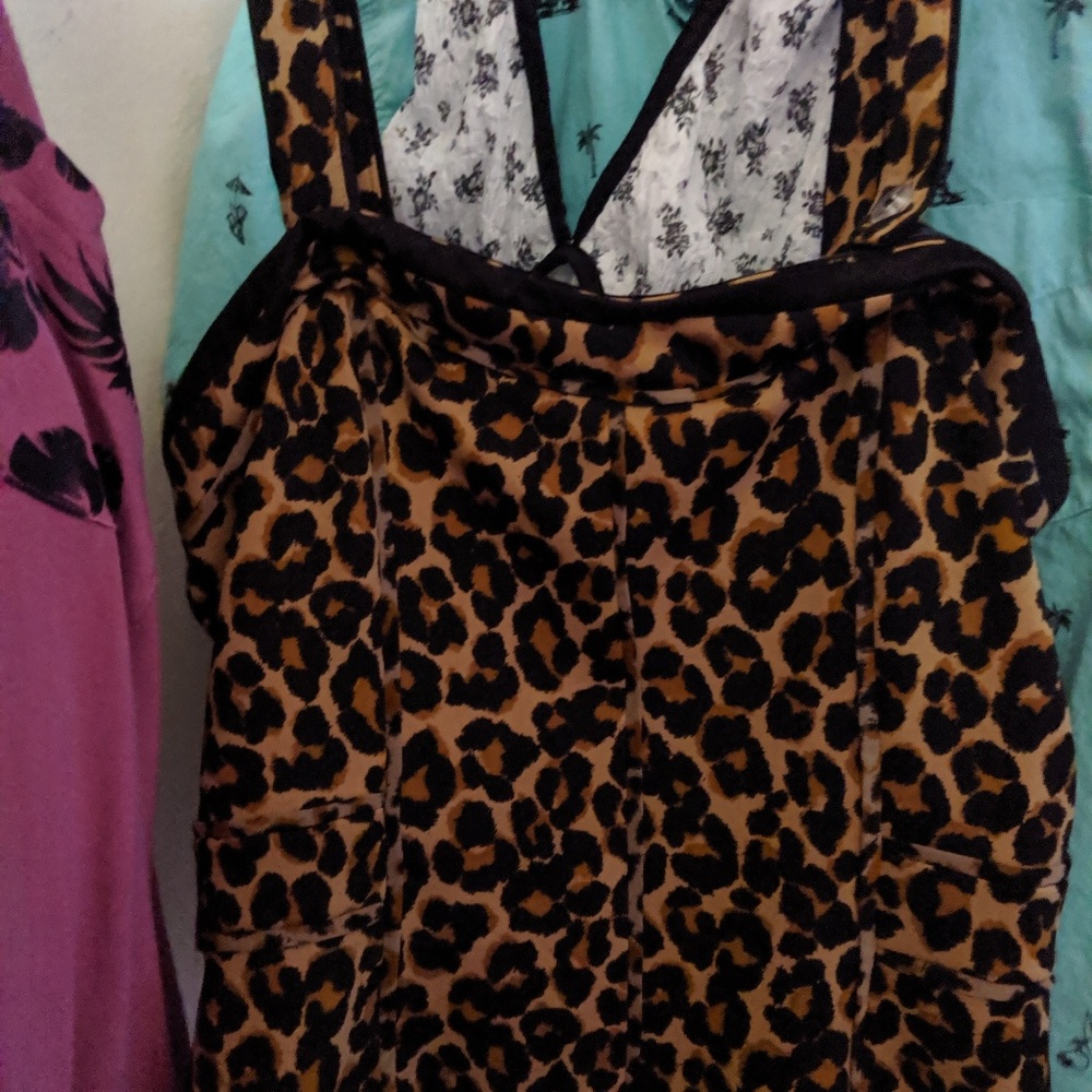 Cheetah Corset/Tank Top